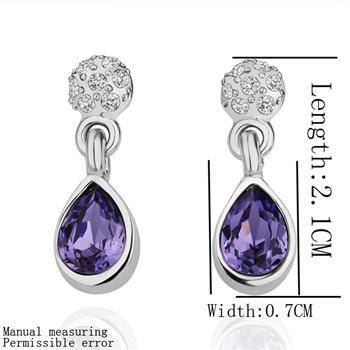 IMPRESSIVE!!!!- Swarovski Crystal,Rhinestones Earrings LOOK AT THIS!