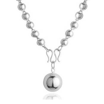 BEAUTIFUL IMPRESSIVE SILVER NECKLACE 925 STERLING SILVER STAMPED **NEVER BEFORE!