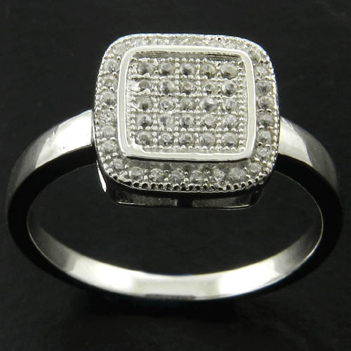 SOLID 925 SILVER MICRO SETTING RING! FIRST TIME EVER ON R1 AUCTION - IMPRESSIVE