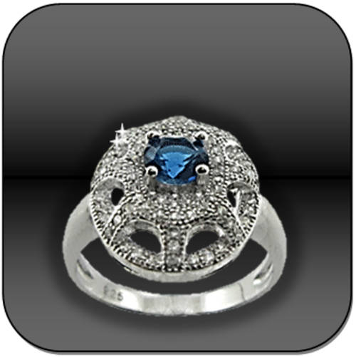 SOLID SILVER! THIS IS A ABSOLUTELY MUST BID! SOLID 925 MICRO SETTING RING! R1 AUCTION! ADD EARRINGS!