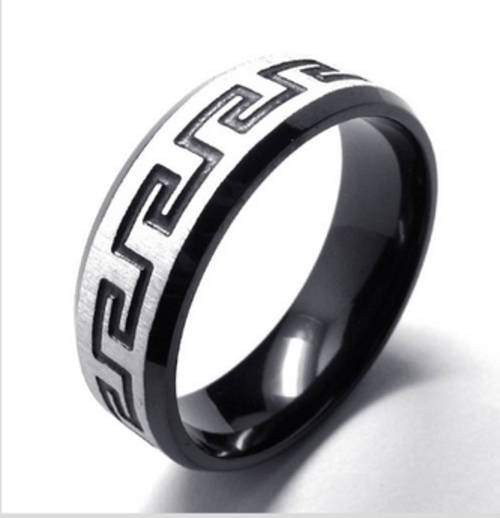 NEW! BEAUTIFUL! MUST BID! TITANIUM STEEL MEN'S RING! FIRST TIME ON R1 AUCTION! ADD BRACELET!