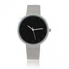 BEST OFFER!!!! - Silver Stainless Steel Big Dial Women Quartz Wrist Watch!