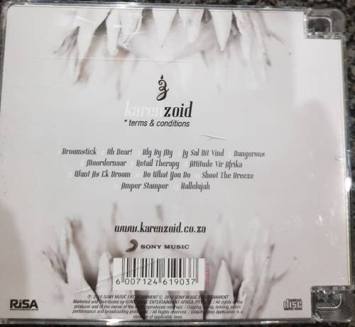 Karen Zoid - Terms and Conditions