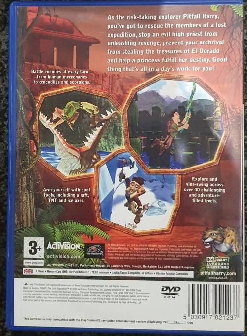 Pitfall: The Lost Expedition (PS2)