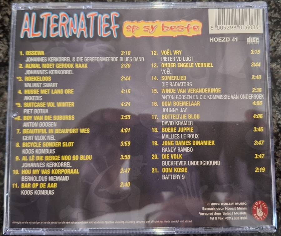 Various Artists - Alternatief Op Sy Beste