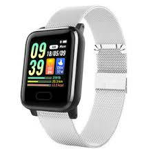 Smart Watch. K8 1..3'' IPS Color Touch Screen IP67 Waterproof, Heart Rate Monitor Black/ Silver