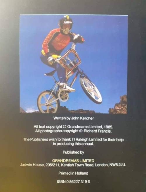 BMX Annual ~ RALEIGH