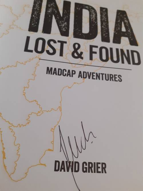 (signed) India Lost & Found ~ David Grier