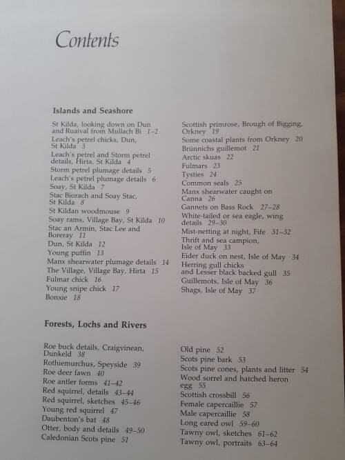 Keith Brockie`s Wildlife Sketchbook ~ Keith Brockie