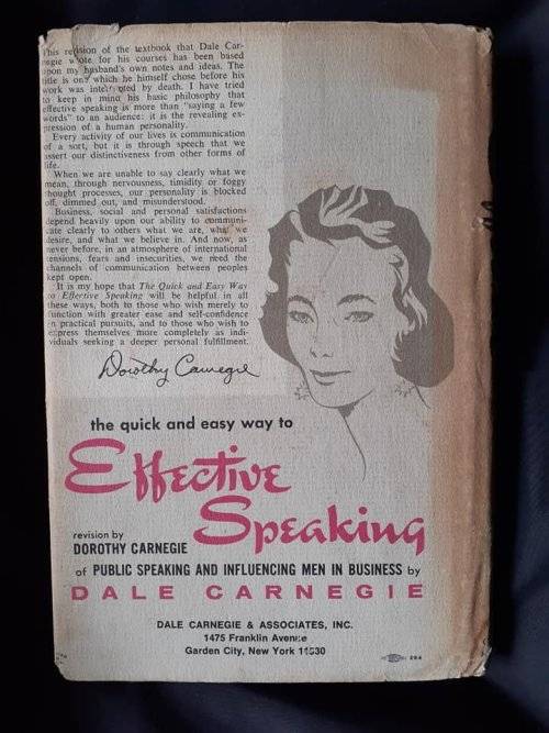 Effective Speaking ~ Dale Carnegie