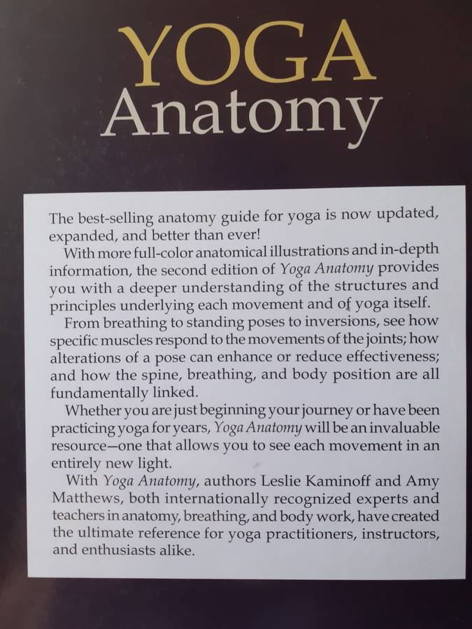 YOGA Anatomy ~ Kaminoff / Matthews