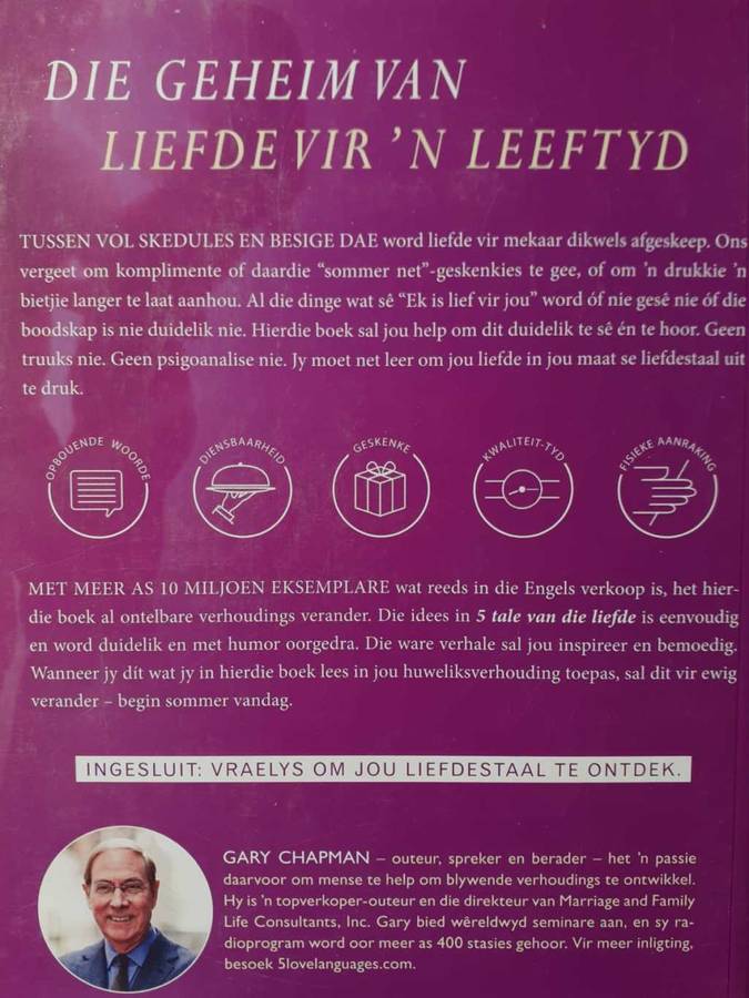 5 Tale Van Die Liefde ~ Gary Chapman