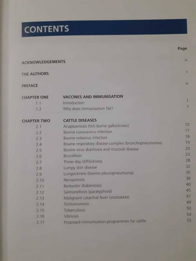Vaccines and Immunisation of Farm Animals ~ du Preez / Malan