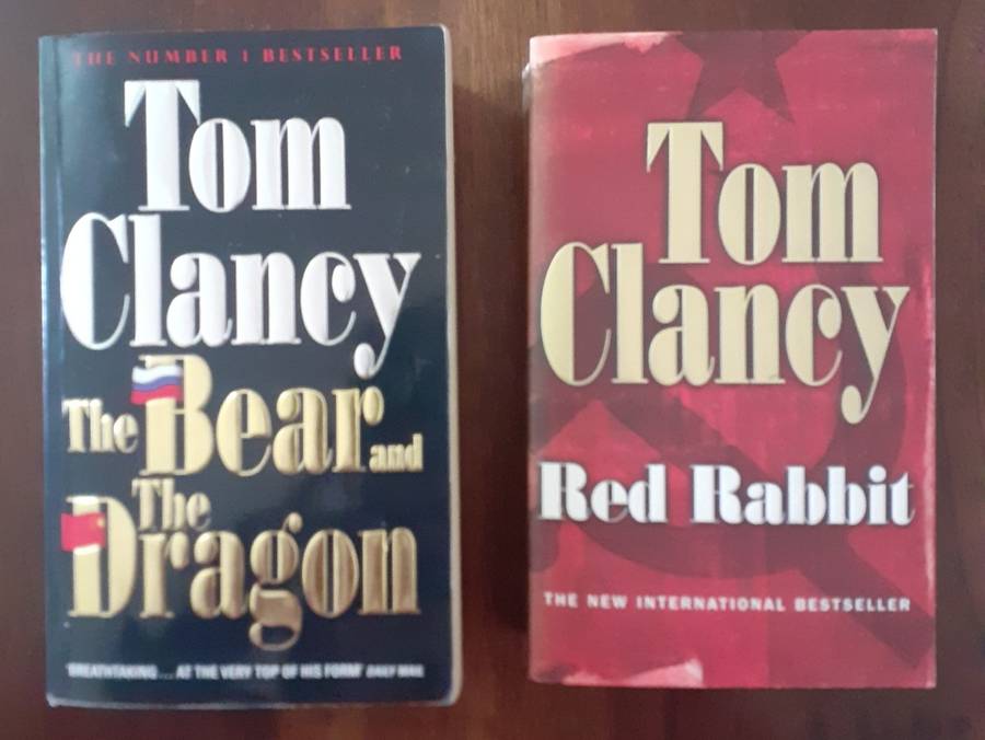 Two novels by Tom Clancy - The Bear and the Dragon / Red Rabbit