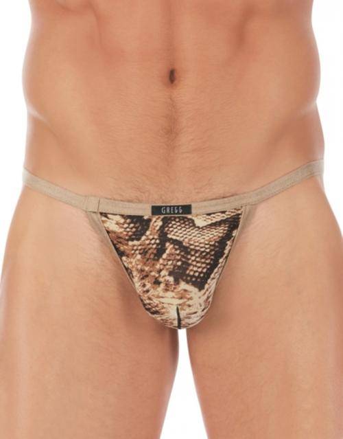 Gregg Homme Snakeskin G-String for men XL