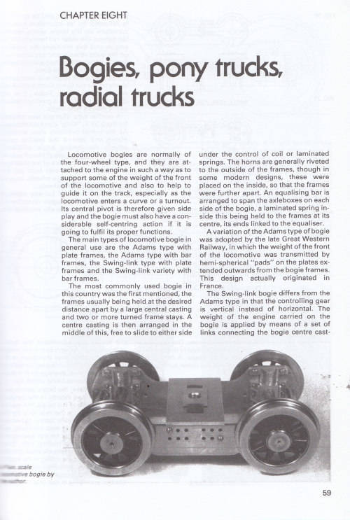 THE MODEL STEAM LOCOMOTIVE. (A COMPLETE TREATISE ON DESIGN AND CONSTRUCTION)