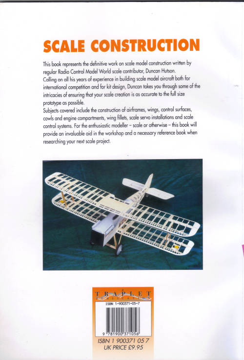 SCALE CONSTRUCTION. HOW TO BUILD SCALE AIRCRAFT.