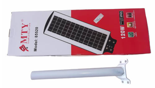 120W Solar Street Light with remote