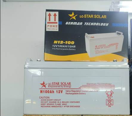 100Ah 12V Sealed Lead-Acid Rechargeable Battery