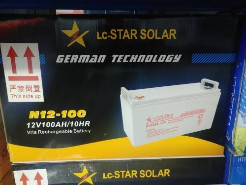 100Ah 12V Sealed Lead-Acid Rechargeable Battery