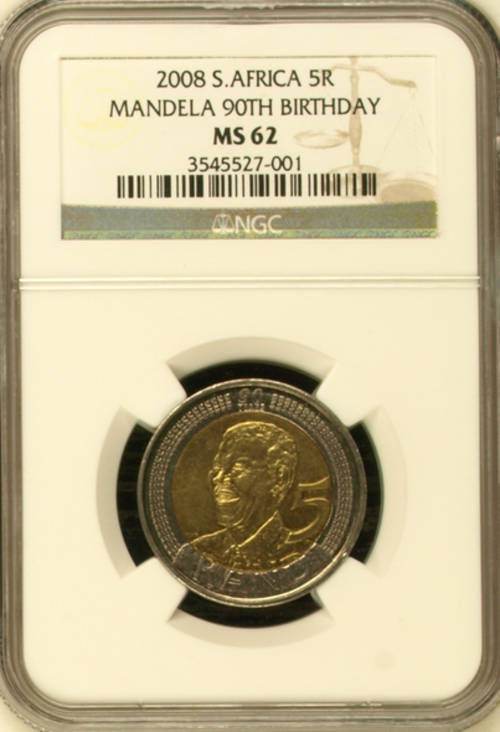 $**MS62 NGC ManDela BirThDaY CoiNs**$