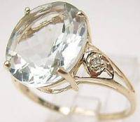 Green AMETHYST Solid 10kt GOLD RING, New Size 7.5