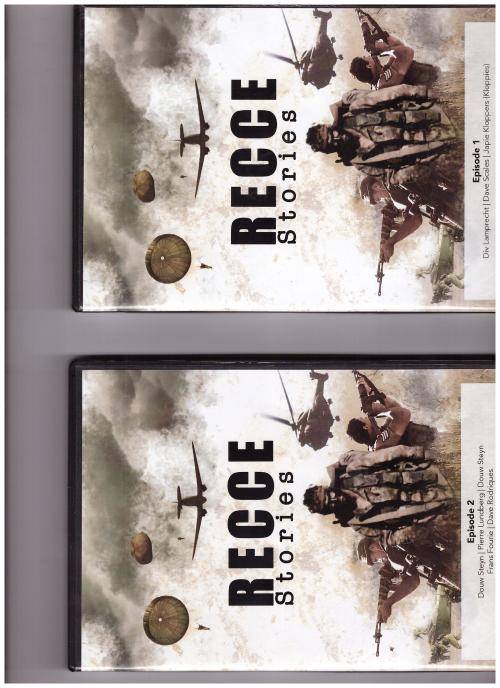 RECCE STORIES, 6 VOLUMES, GETEKEN