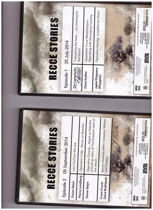 RECCE STORIES, 6 VOLUMES, GETEKEN