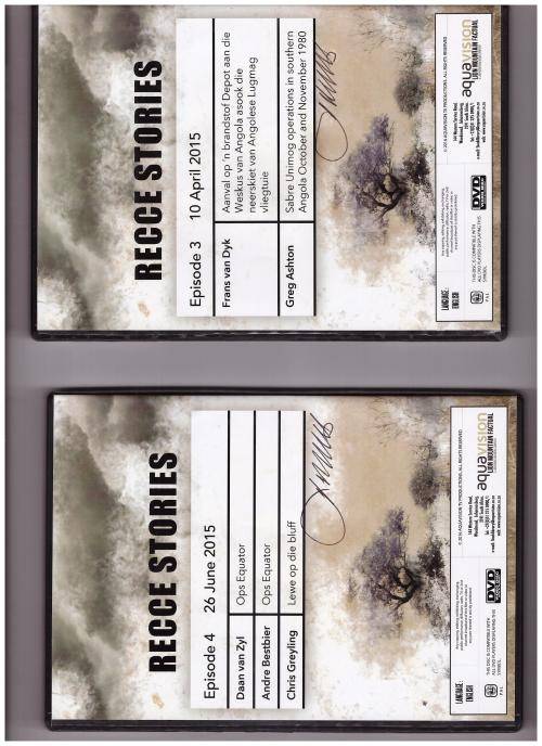 RECCE STORIES, 6 VOLUMES, GETEKEN