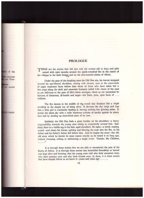 INDABA, MY CHILDREN BY CREDO MUTWA