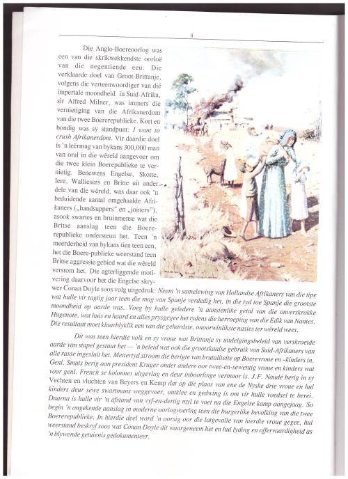 DIE BOEREVROU, 1899-1902, DEEL 1, MOEDERLEED