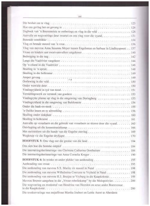 DIE BOEREVROU, 1899-1902, DEEL 1, MOEDERLEED