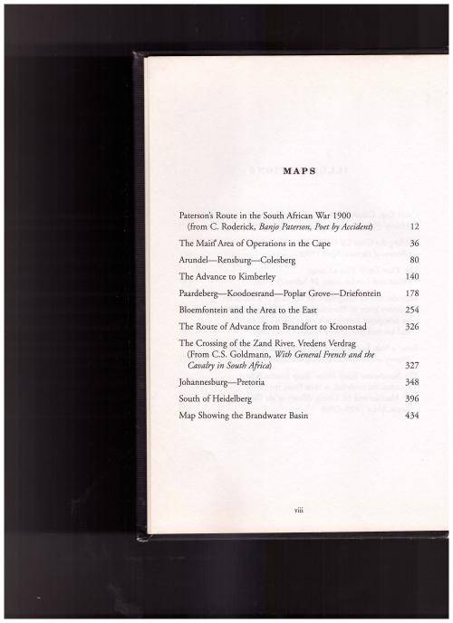 FROM THE FRONT, A.B. (BANJOE) PATERSON'S DISPATCHES FROM THE BOER WAR