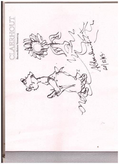 CLAERHOUT, VERSOENING, RECONCILLIATION