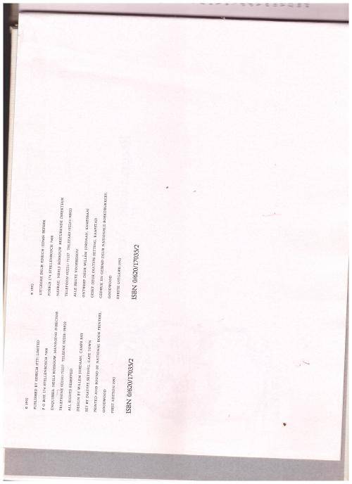 CLAERHOUT, VERSOENING, RECONCILLIATION