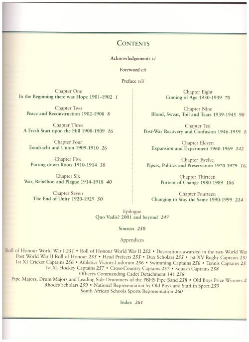 PRETORIA BOYS HIGH, THE STORY OF A SOUTH AFRICAN SCHOOL 1901-2001 *SIGNED*