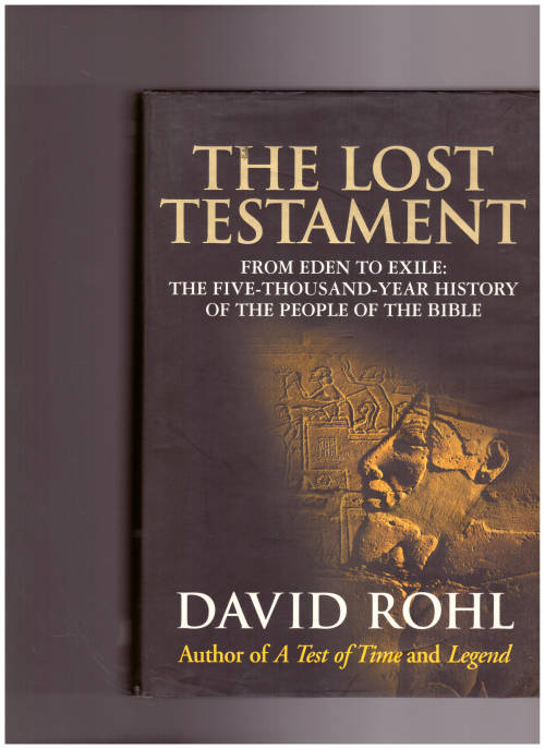 THE LOST TESTAMENT, FROM EDEN TO EXILE