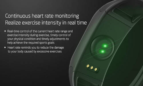 Wearfit Fitness Smart Bracelet with Heart Rate