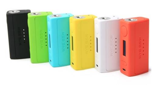 WYE-85W Teslacigs Vape Mod - Black / Orange
