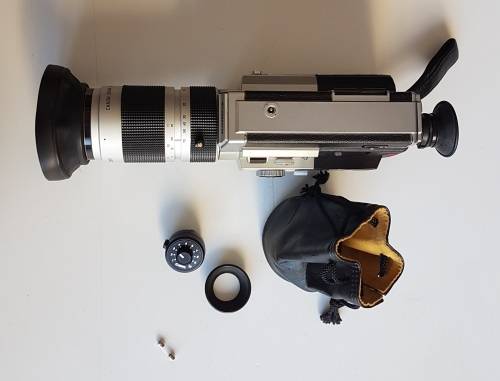 Vintage Canon Auto Zoom 1014 Electronic Camera - Electronic Macro Lens 7 - 70mm 1:1,4