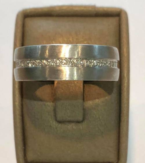 ** Platinum Wedding Band**