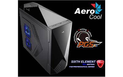 MOSTER SPEC GAMING MACHINE AMD IIX2 NVDIA GT240 1GB GRAPHICS AEROCOOL SIXTH EMENT CASE