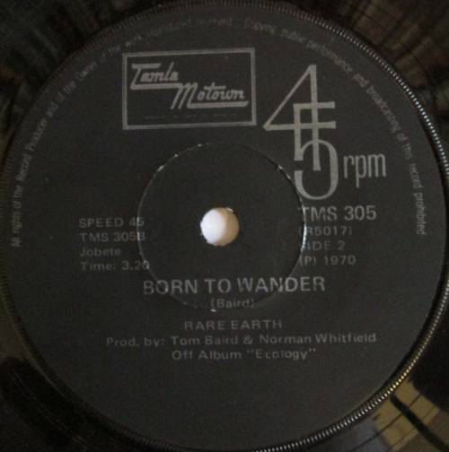 RARE EARTH - (I KNOW) I¿M LOSING YOU / BORN TO WANDER (7 INCH SINGLE/VINYL)