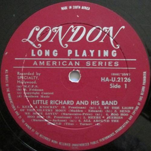 LITTLE RICHARD and his band - LITTLE RICHARD (LP/VINYL)