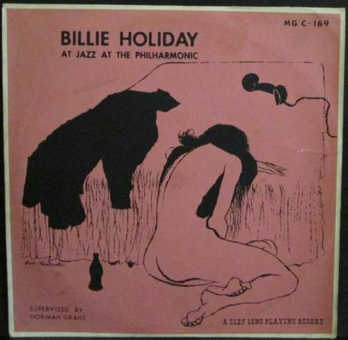 BILLIE HOLIDAY - AT JAZZ AT THE PHILHARMONIC (10 INCH/VINYL)