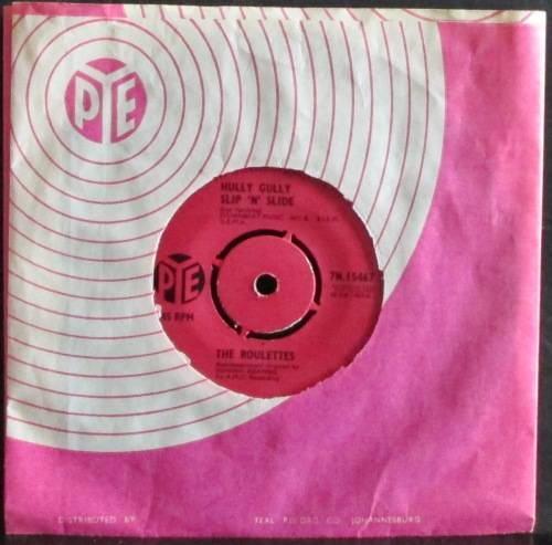 THE ROULETTES - HULLY GULLY SLIP N¿ SLIDE / LA BAMBA  (7 SINGLE/VINYL)