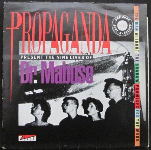 PROPAGANDA - PRESENT THE NINE LIVES OF Dr MABUSE  (12 INCH SINGLE/VINYL)