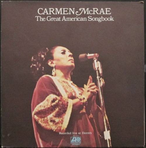 CARMEN McRAE - THE GREAT AMERICAN SONGBOOK (2xLP/VINYL)