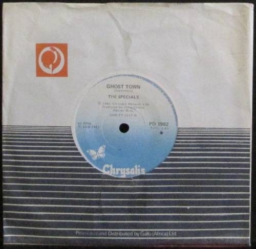 THE SPECIALS - GHOST TOWN / WHY (7 SINGLE/VINYL)