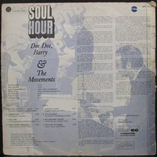 DEE DEE, BARRY & THE MOVEMENTS - SOUL HOUR (LP/VINYL)